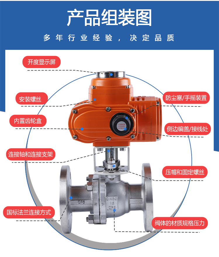 防爆电动球阀(图2)
